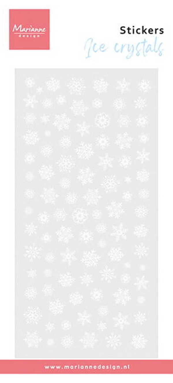 CA3236 stickers - ice crystals