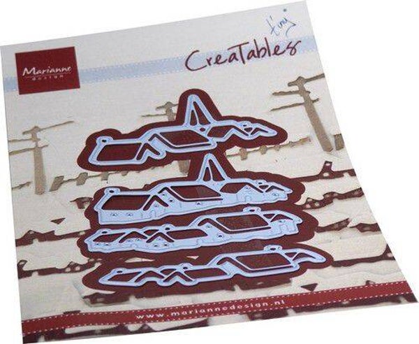 LR0777 Tiny's snowy village