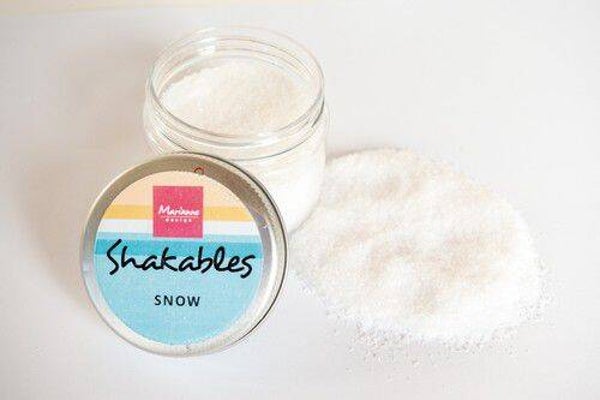 LR0055 shakables - glitter snow
