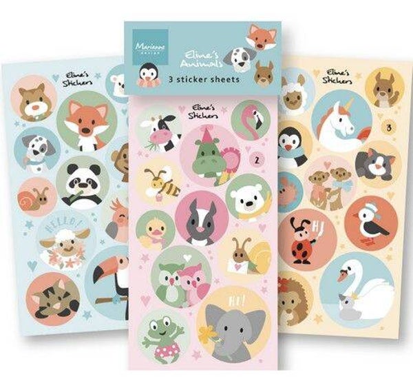 CA3190 stickers - Eline's dieren