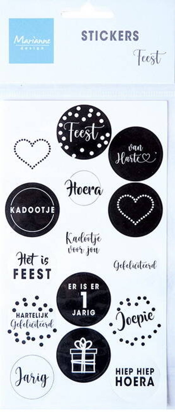 CA3167 stickers - feest
