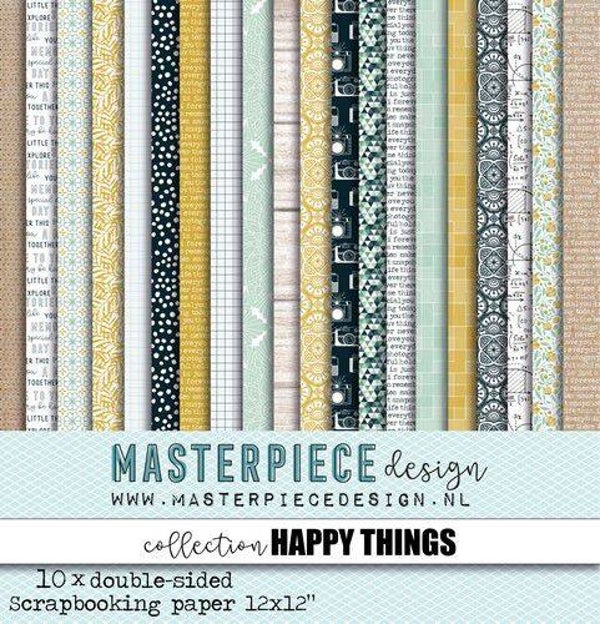 Masterpiece Design paper pack - Happy things