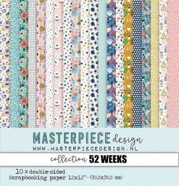 Masterpiece Design Paper Pack - 52 weeks