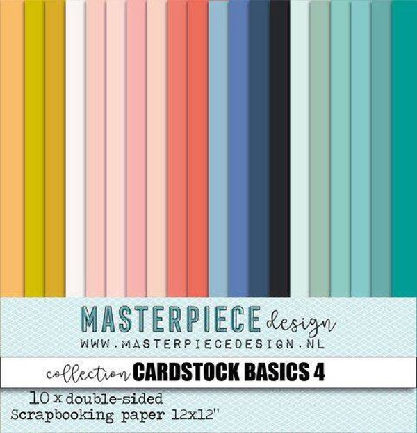 Masterpiece Design Paper Pack - cardstock basics nr.4