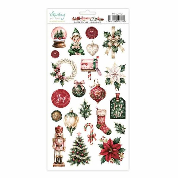 MT-SOJ-12 paper stickers - season of joy