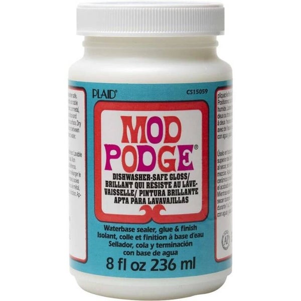 Mod Podge - dishwasher-safe glans