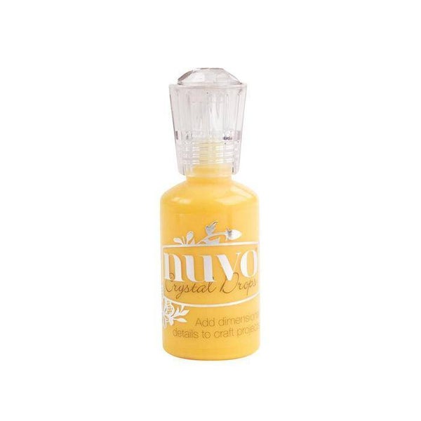 Nuvo Crystal Drops - dandelion yellow