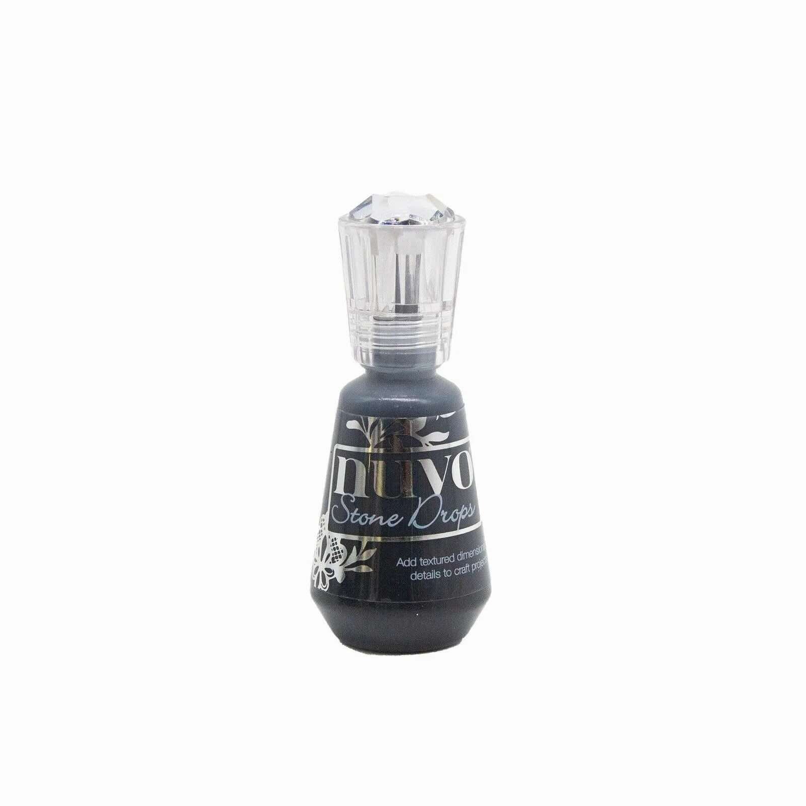 Nuvo Stone Drops - inkwell black