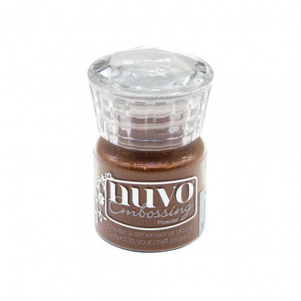 Nuvo embossing powder - copper blush