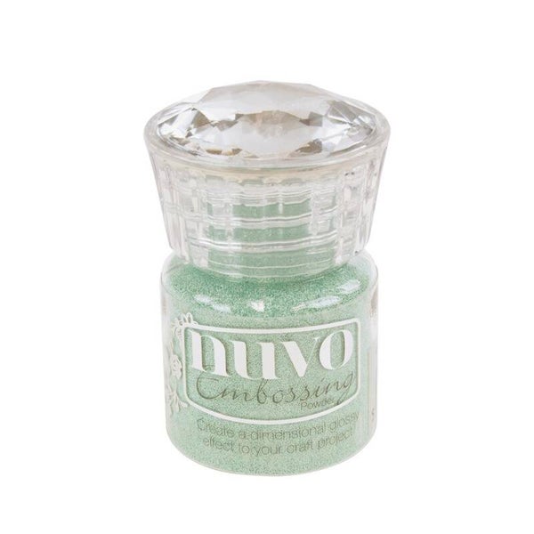 Nuvo embossing powder - pearled pistachio