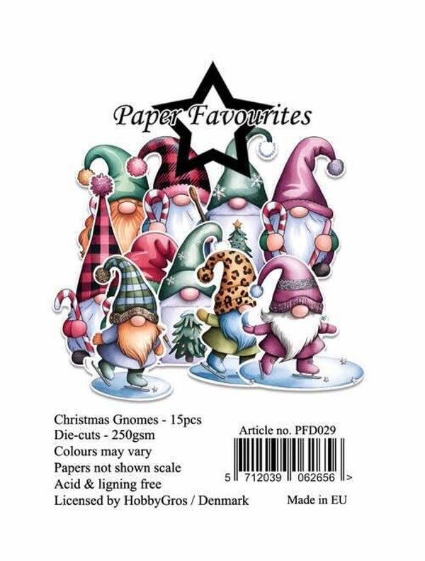 PFD029 die-cuts - christmas gnomes
