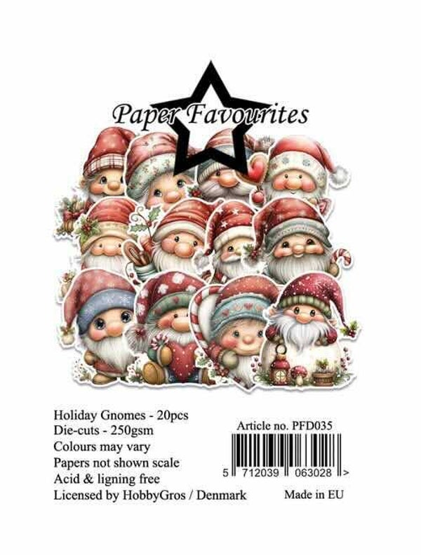 PFD035 die-cuts - holiday gnomes
