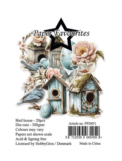 PFD051 die-cuts - bird house