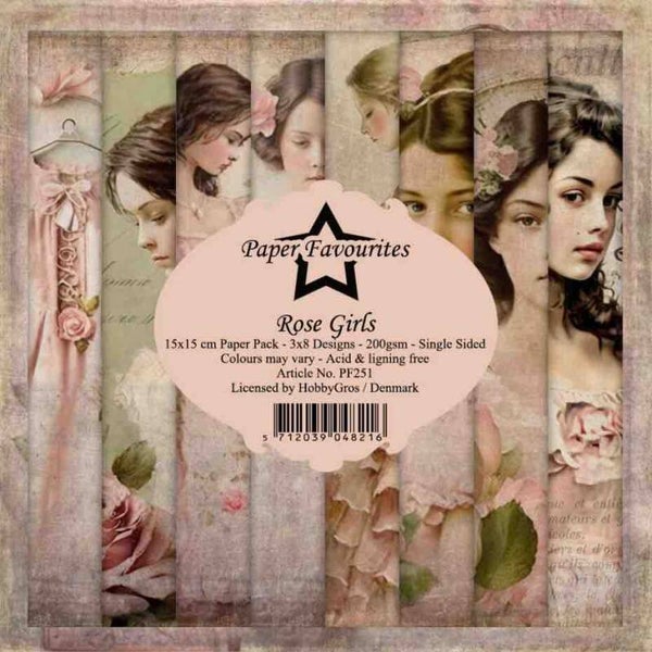 PF251 paper pack - rose girls