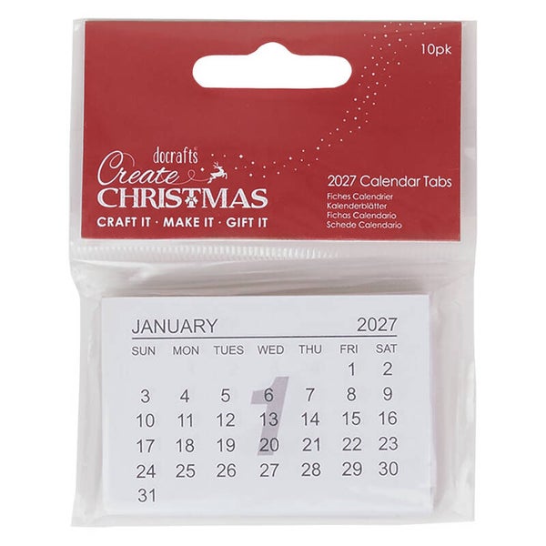 PMA 172327 calender tabs 2027