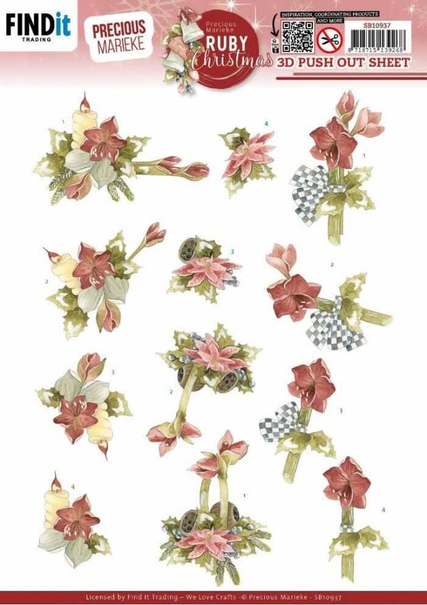 SB10937 ruby amaryllis