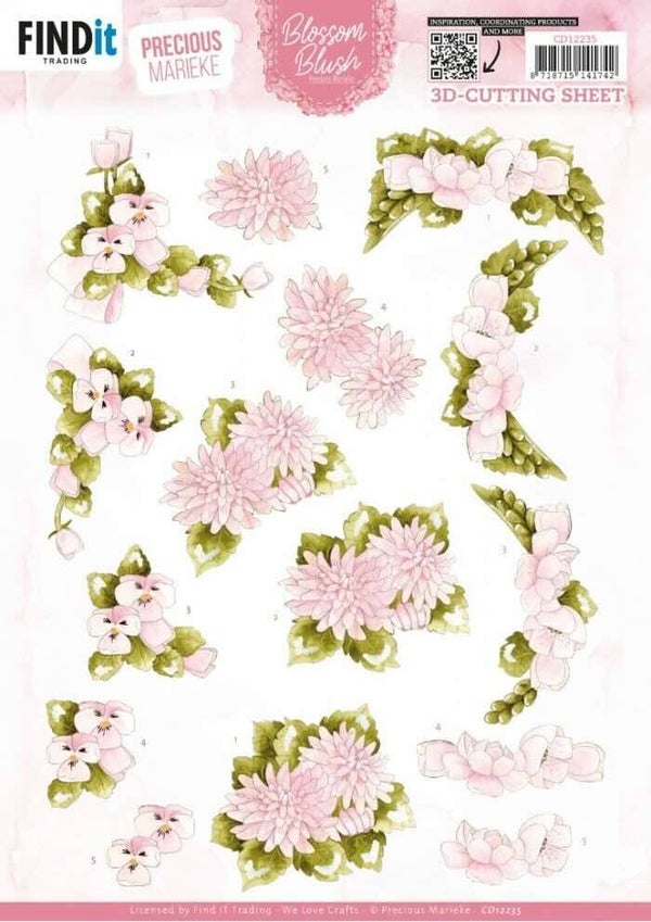 CD12235 blossom blush - light pink