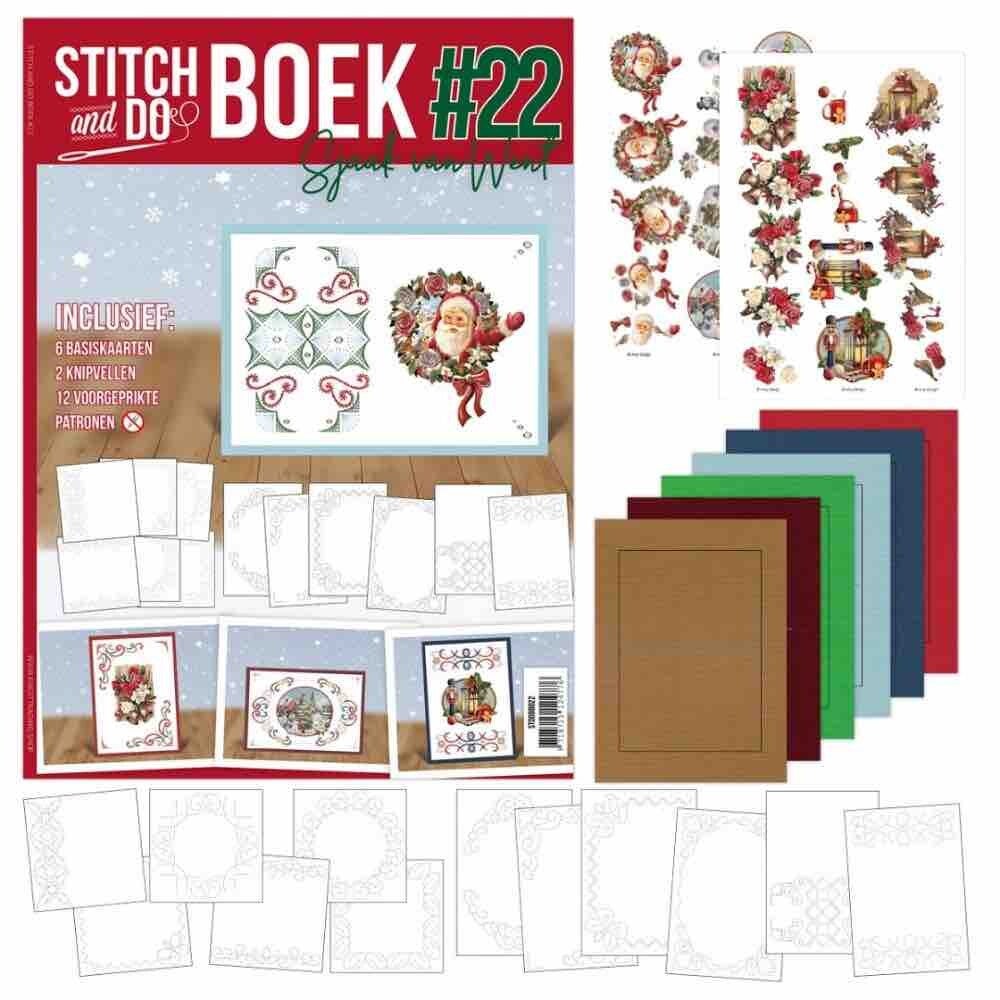 STDOBB022 stitch & do book nr.22 christmas vibes