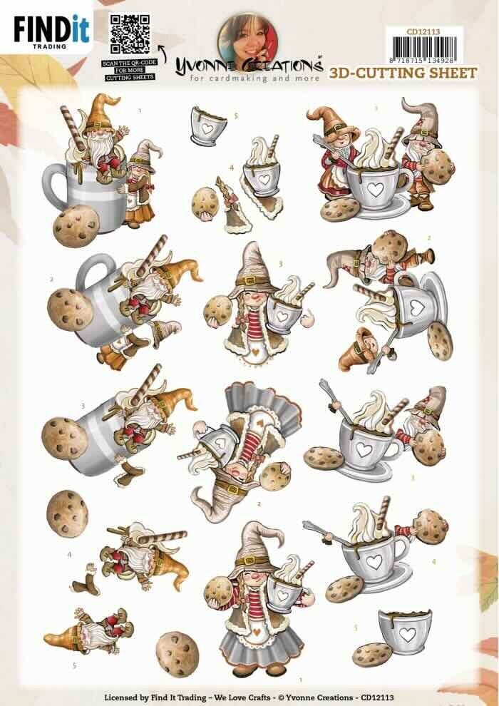 CD12113 gnomes cookie