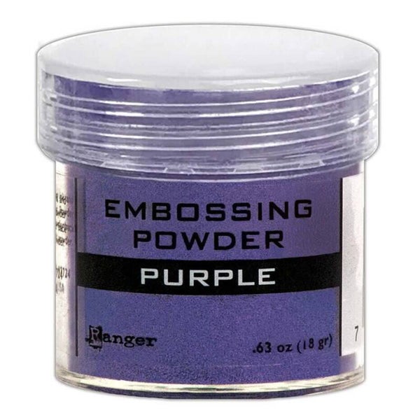 Ranger embossing powder - purple