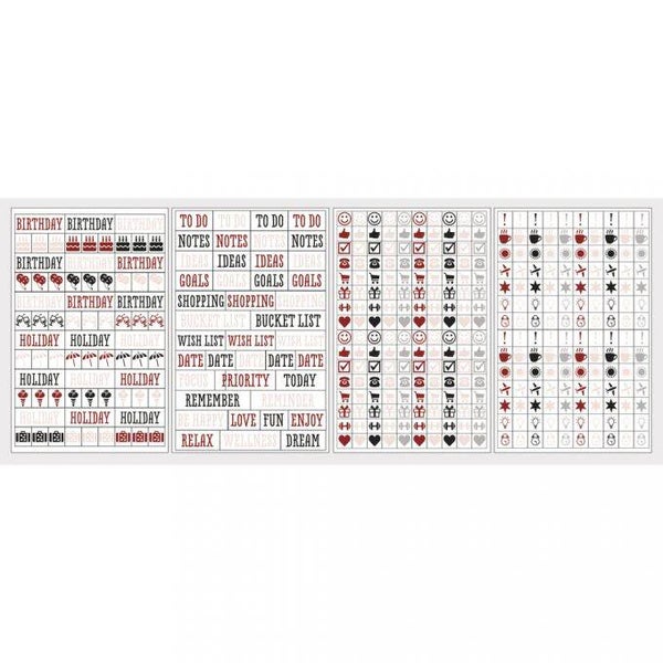 Planner stickers - symbolen