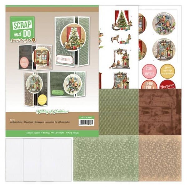 SCDOSB008 Scrap & Do set nr.8 history of christmas