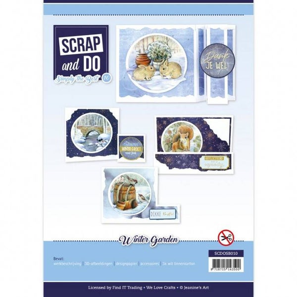 SCDOSB010 Scrap & Do set nr.10 winter garden