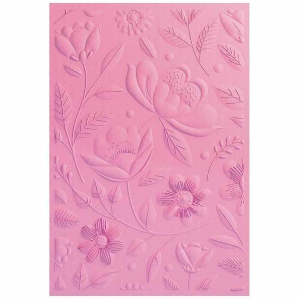 666981 3D embossing folder - happy garden