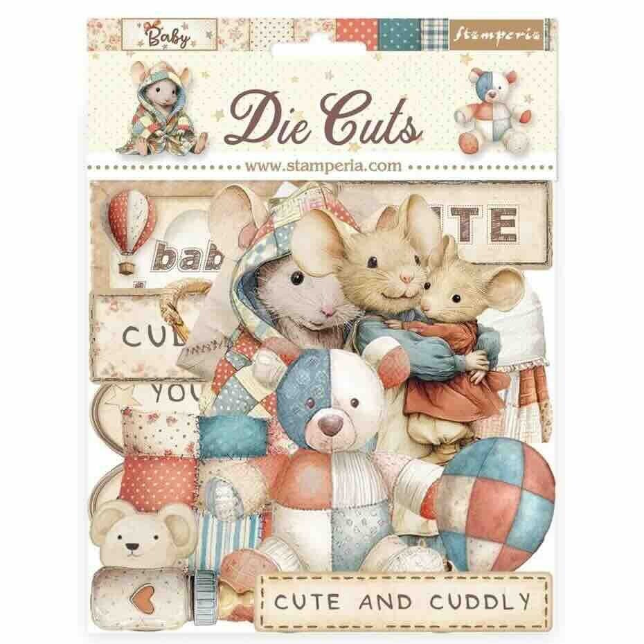 DFLDC125 die cuts - baby