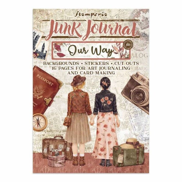 SBJK30 Junk Journal for Art Journaling & Card Making - our way