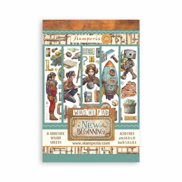 SBW31 A5 washi pad - a new beginning