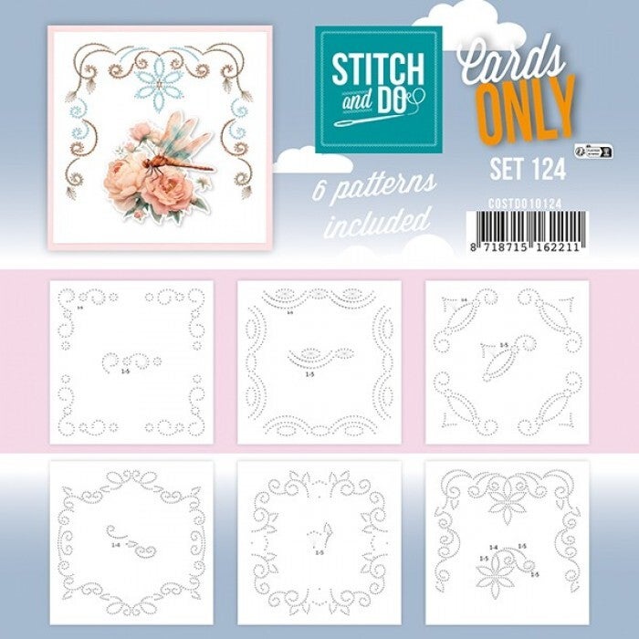 COSTDO10124 stitch & do cards only set nr.124