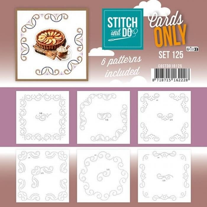 COSTDO10125 stitch & do cards only set nr.125