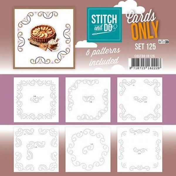 COSTDO10125 stitch & do cards only set nr.125