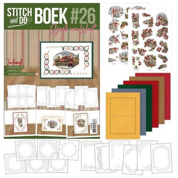 STDOBB026 stitch & do book nr.26 christmas