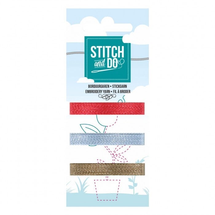 STDOBG058 Stitch & Do mini borduurgarenkaart set nr.58