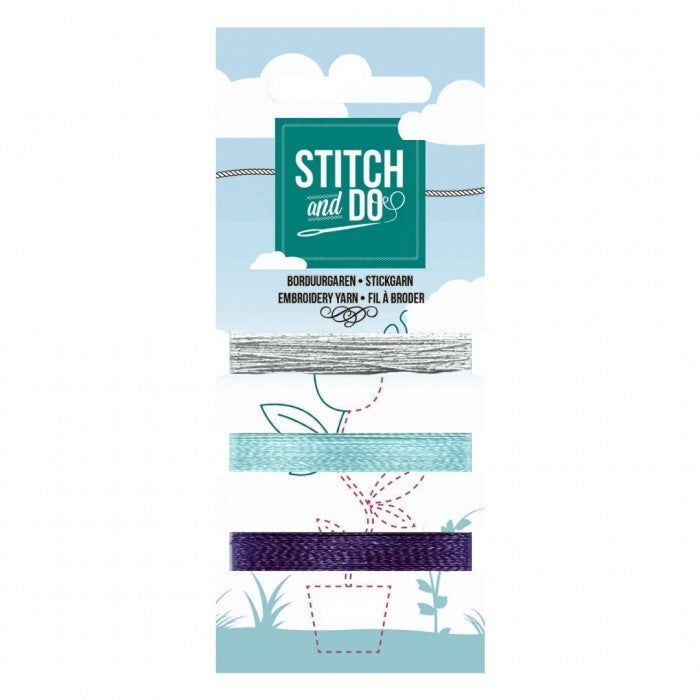 STDOBG063 Stitch & Do mini borduurgarenkaart set nr.63