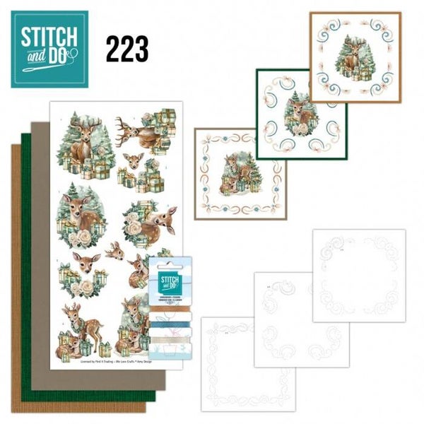 STDO223 stitch & do set nr.223 - enchanting christmas