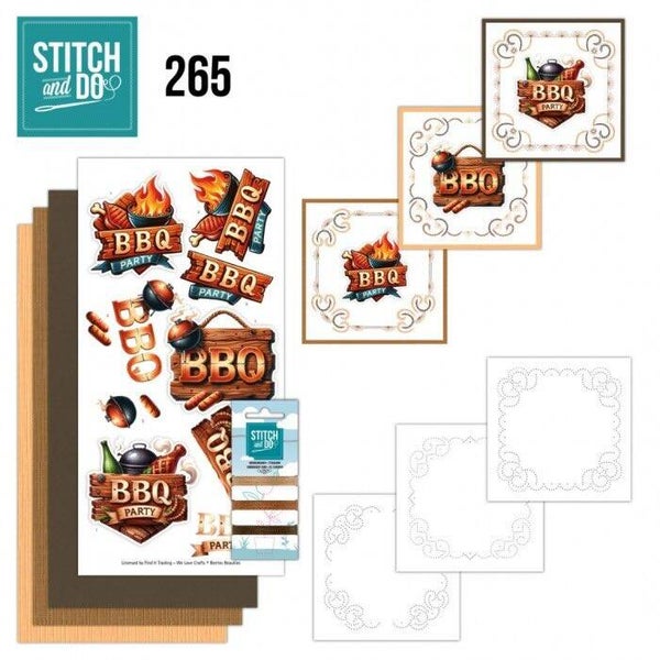 STDO265 stitch & do set nr.265 - grillmasters