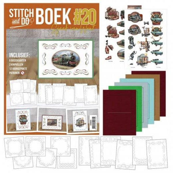 STDOBB020 stitch & do book nr.20 classic men