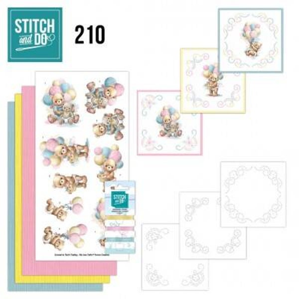 STDO210 stitch & do set nr.210 baby bear