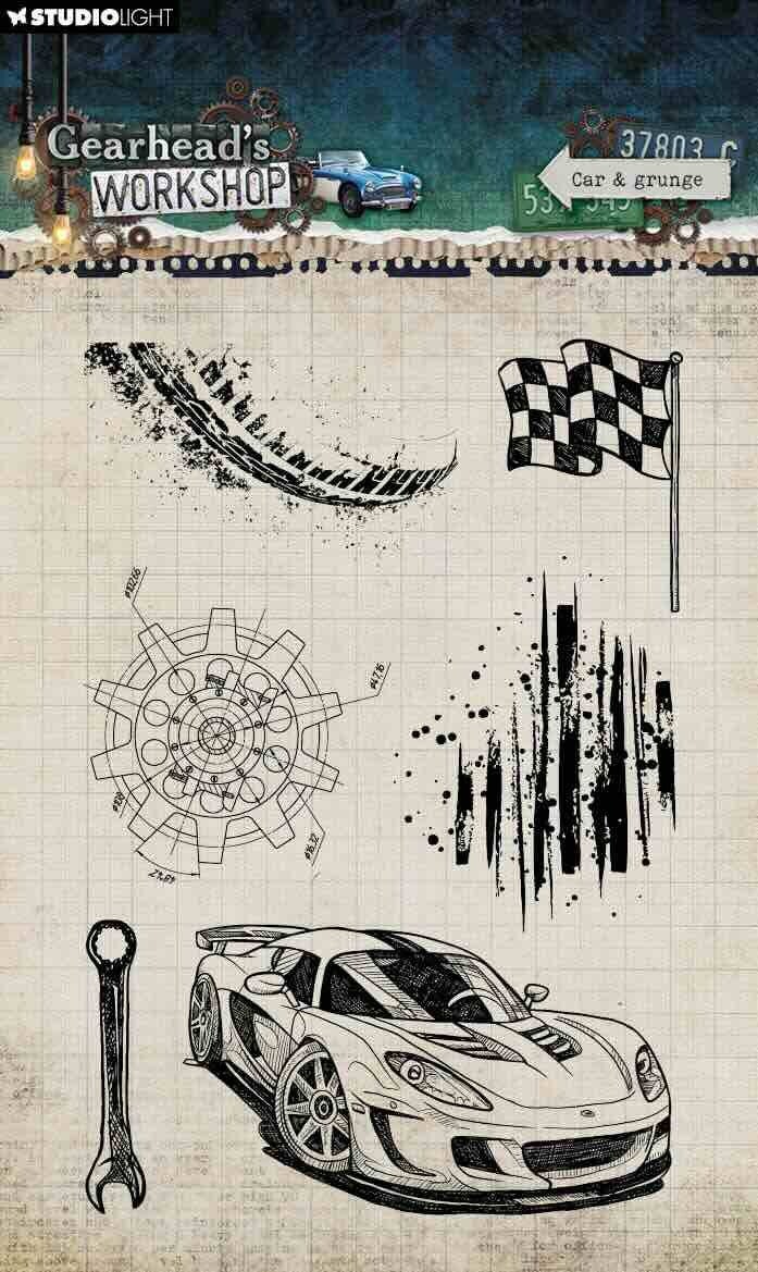 SL-GW-STAMP945 car & grunge