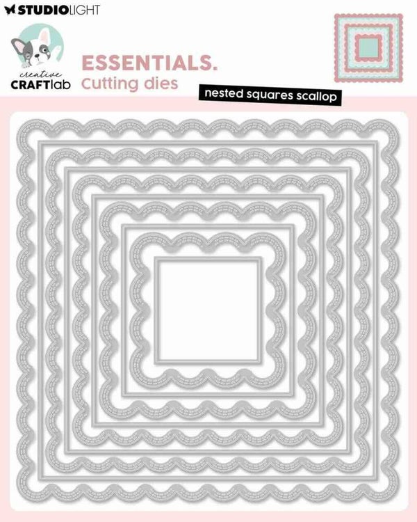 CCL-ES-CD1126 nested squares scallop