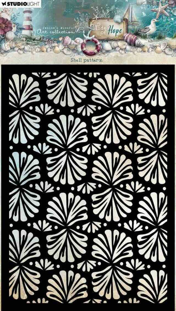 JMA-TH-MASK392 mask - shell pattern