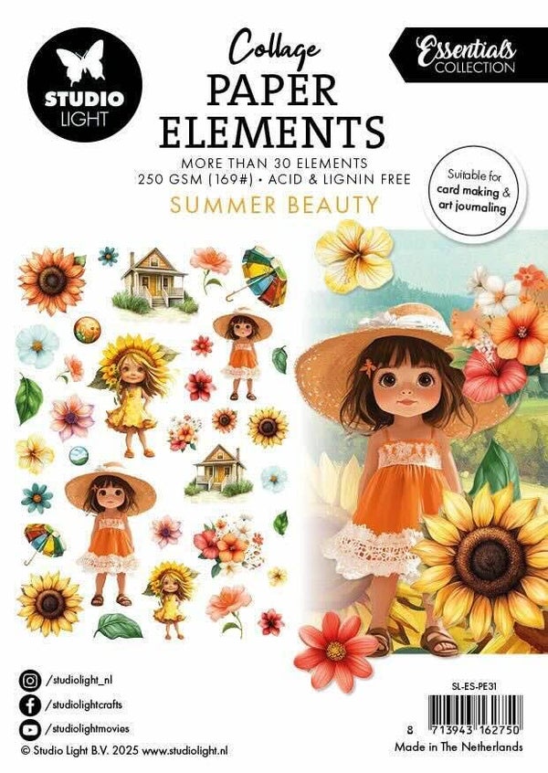SL-ES-PE31 paper elements - summer beauty