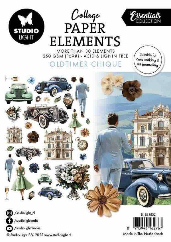 SL-ES-PE32 paper elements - oldtimer chique