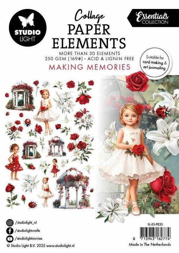 SL-ES-PE33 paper elements - making memories