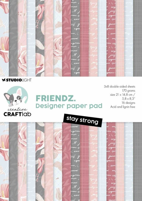 CCL-ES-DPP239 paper pad A5 - stay strong