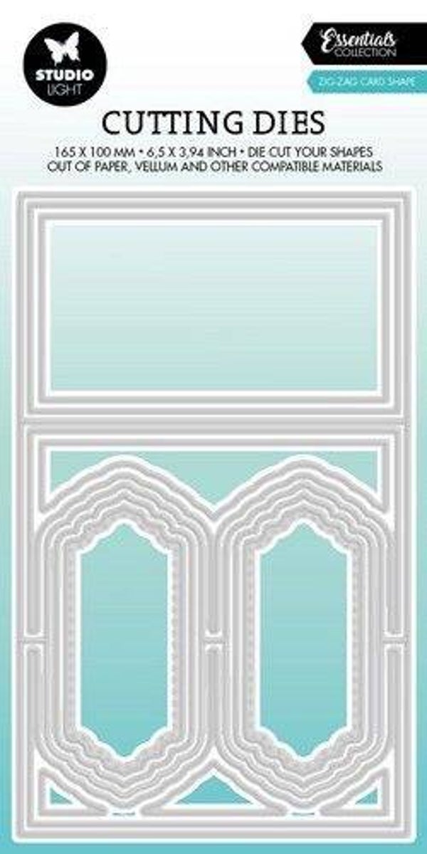 SL-ES-CD448 zig zag card shape