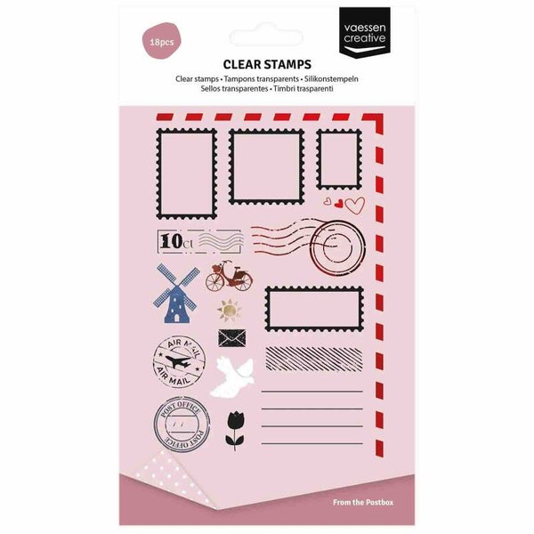 3625-0307 clear stamps - from the postbox
